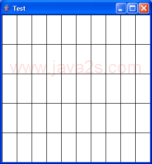 Program to draw grids