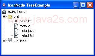 Icon Node Tree Example