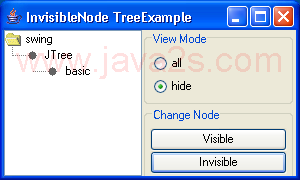 Invisible Node Tree Example