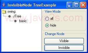 看不见的节点树范例