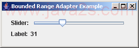 JGoodies Binding: Bounded Range Adapter Example