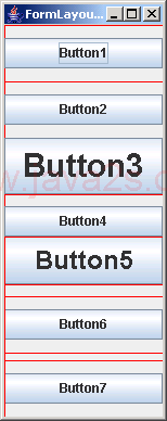 FormLayout: Button Stack Builder Example 1