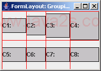 FormLayout: Grouping Example 10
