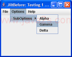 Simple Menu and Window interface - not Internationalized