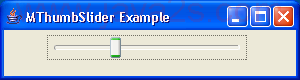 Thumb Slider Example
