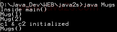 Java的实例初始化