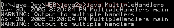 Log multiple Handlers