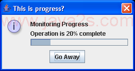 演示工具栏ProgressMonitor