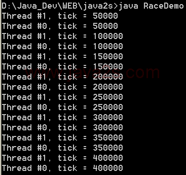 Thread Race Demo