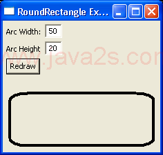 Draw Round Rectangle