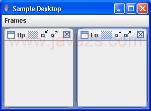 Interesting things using JInternalFrames, JDesktopPane, and DesktopManager 2