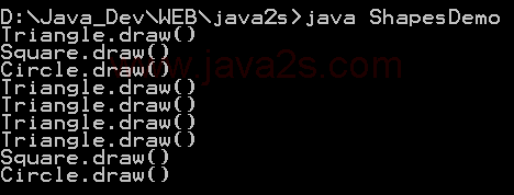 Java多态性