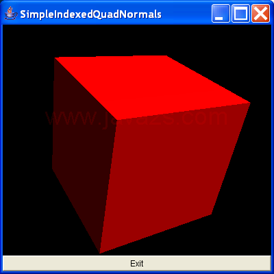 Simple Indexed Quad Normals