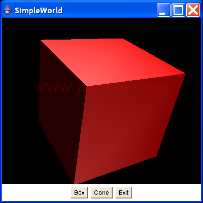 A switch node to swap between two shapes