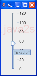 Slider With ToolTip Example