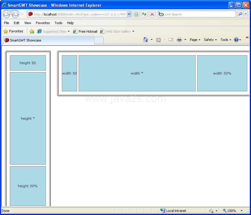 Change label border with CSS (Smart GWT)