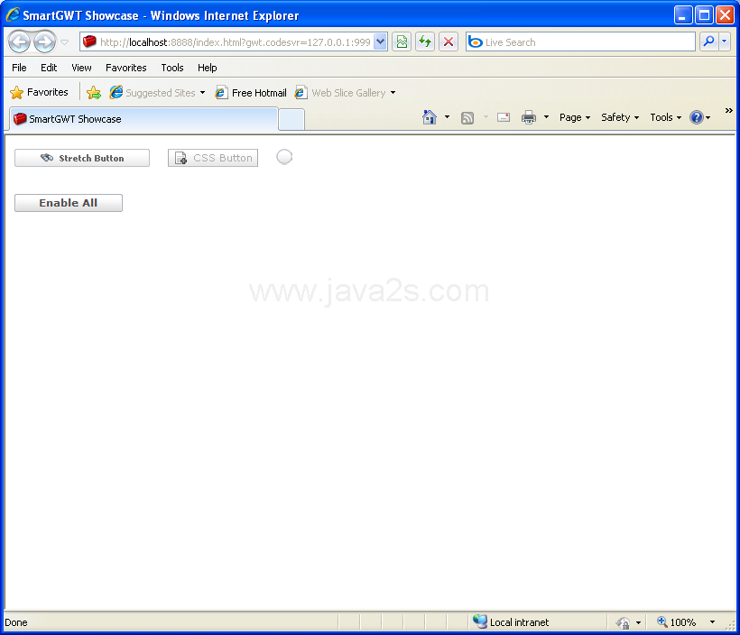 Set margin of vertical layout (Smart GWT)