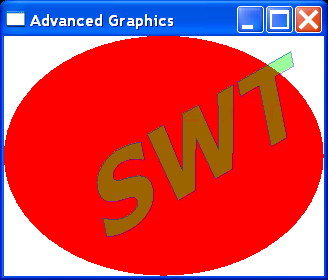 Drawing with transformations, paths and alpha blending