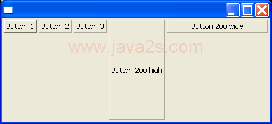 SWT GridLayout: align widgets in a horizontal row