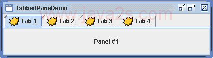 TabbedPane Demo