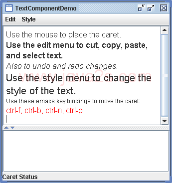 Text Component Demo 2