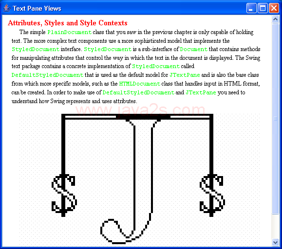 TextPane Views 2