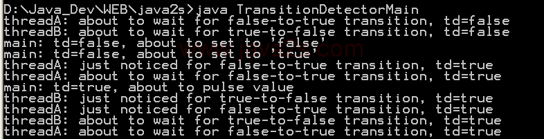 Transition Detector