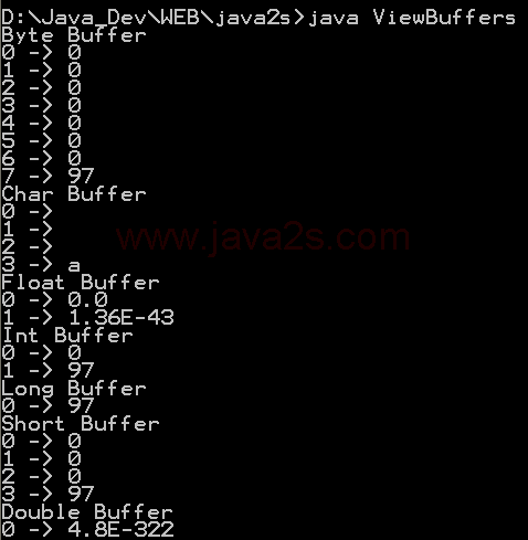 View Buffers