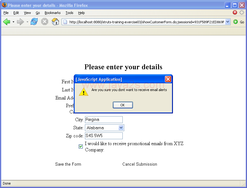 Exercise 3: Using JSTL, Struts-EL etc