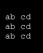 Define and ouuput string: 8-bit, 1-byte, 2-byte and 4-byte