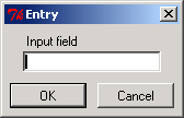 Entry dialog