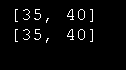 List comprehensions: map and tuple