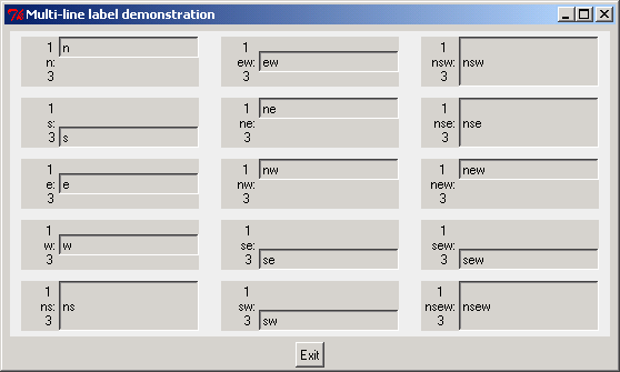 MessageBar: Multi-line label demonstration