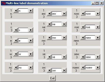 Pmw Counter with Multi-line label demonstration