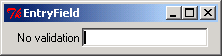 Pmw EntryField: without validation