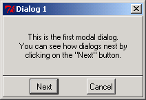 Pmw MessageDialog Demo