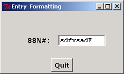 SIN number validation field
