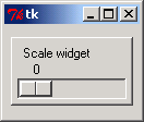 Scale widget