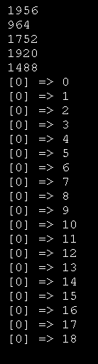 Start 10 copies of a function running in parallel