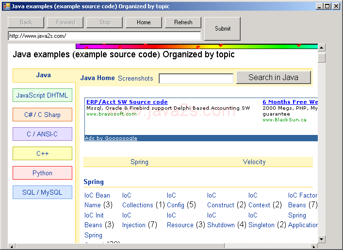 A Basic Web Browser