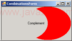 Area Combination: Complement