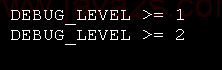 #Const DEBUG_LEVEL