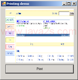 Display Print dialog