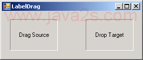 Drag and Drop between Labels