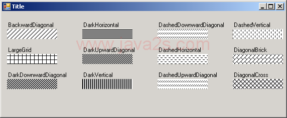 HatchStyle Shingle List