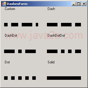 Line Dashes Demo