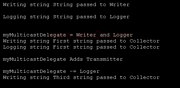 Multicast Delegate