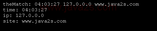 Regular to parse time: 04:03:27