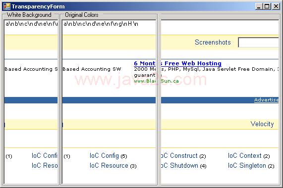 Set BMP file to Transparent