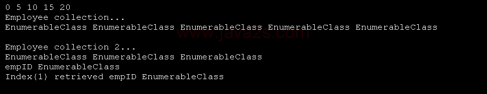 Store Class in a Collection and Retrieve by Name